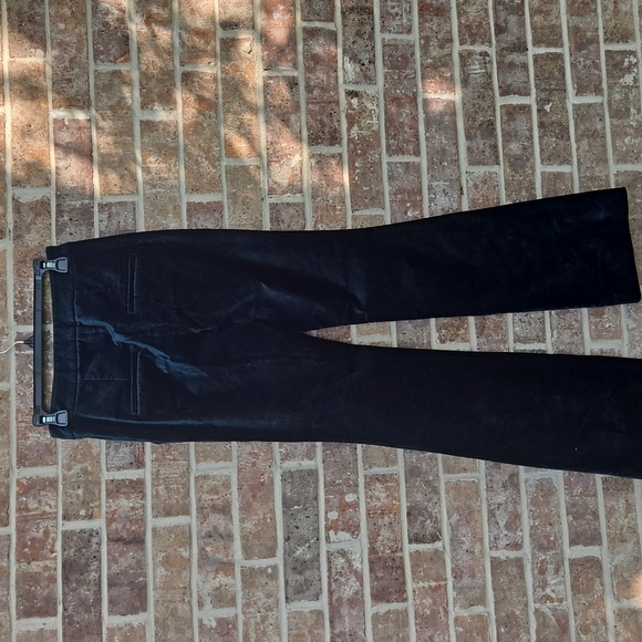 Veronica Beard Verity Button-embellished Cotton-blend Velvet Flared Pants - Size - Picture 7 of 7